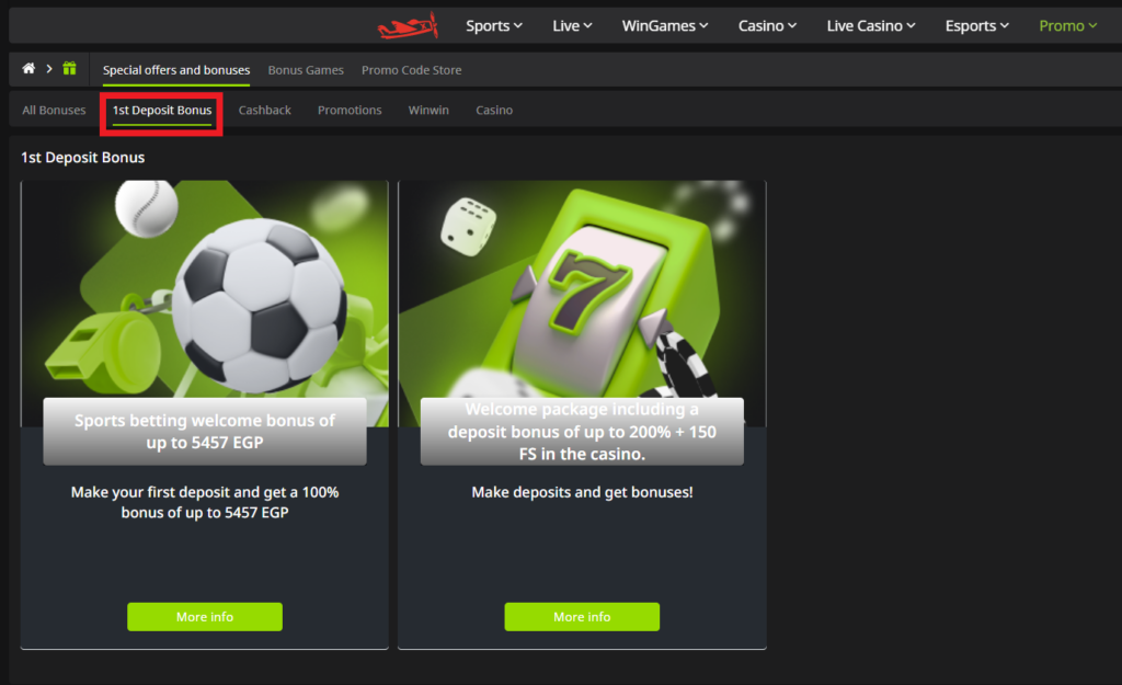 WinWin Bonus for Registration