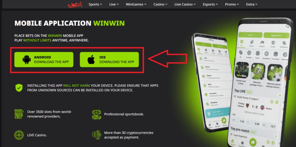 WinWin App Download iOS