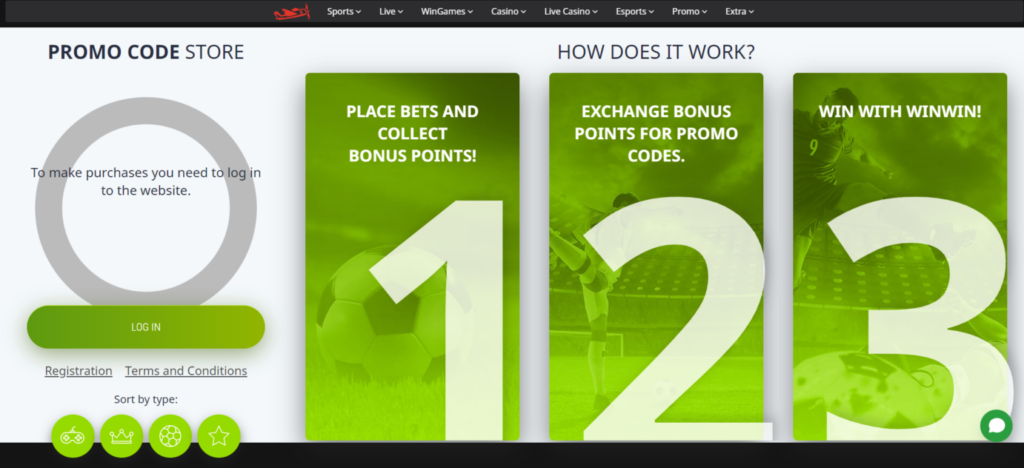 WinWin Bonus Code: Using Guide